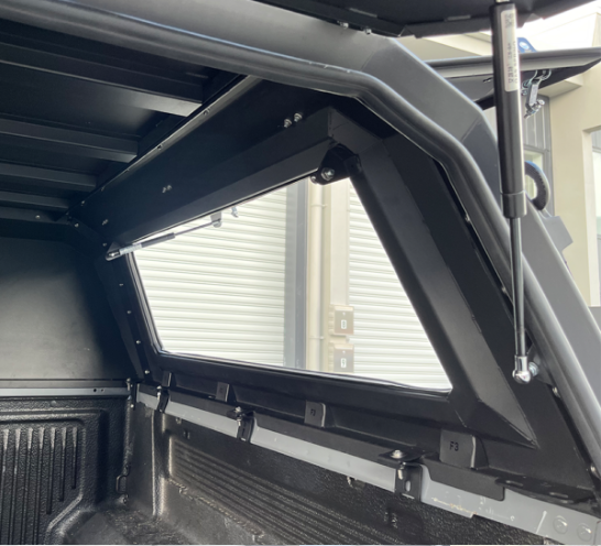 Steel -  Top Canopy - Lift up windows