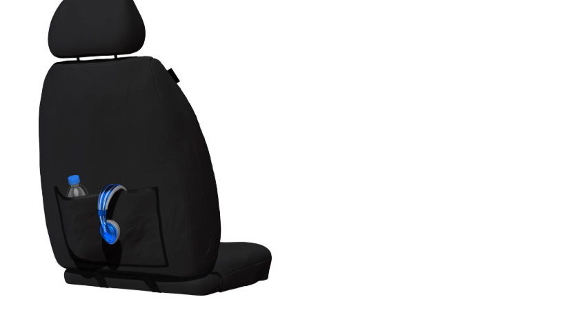 Ute Canvas Seat Covers Tradie Style 14 Oz Front & Rear