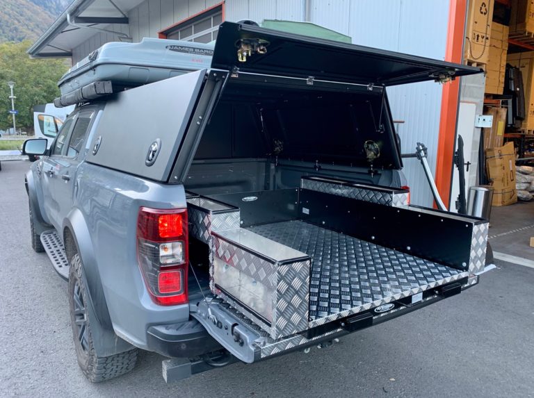 Steel -  Top Canopy - Lift up windows